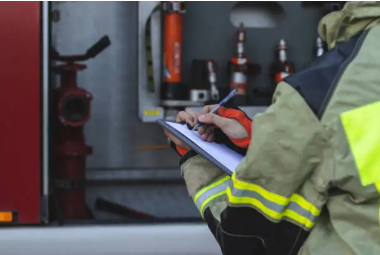 Fire risk assessment inspection